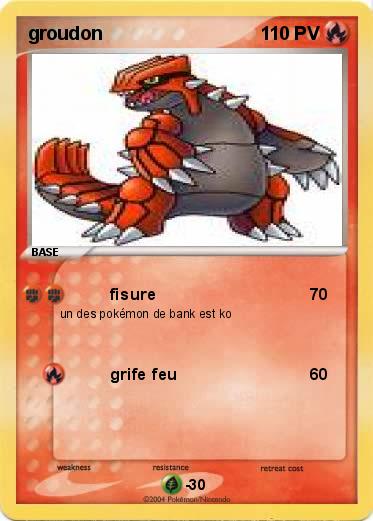 Pokemon groudon