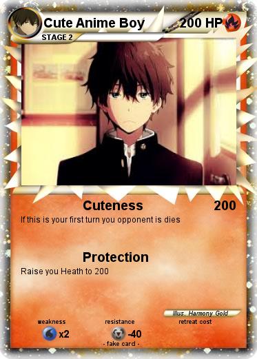 Pokemon Cute Anime Boy