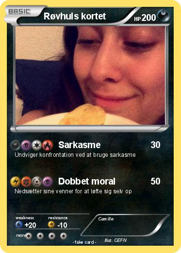 Pokemon Røvhuls kortet