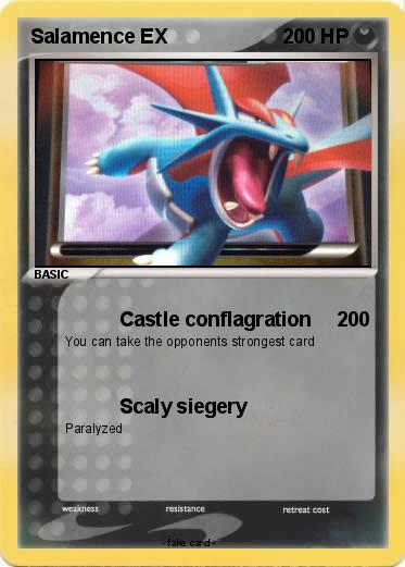 Pokemon Salamence EX
