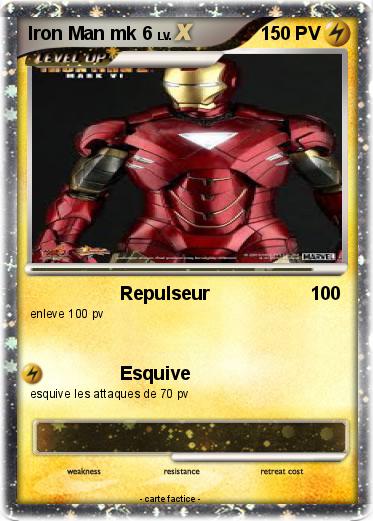 Pokemon Iron Man mk 6