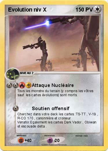 Pokemon Evolution niv X