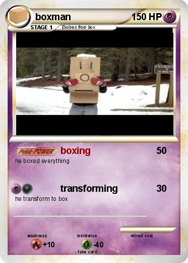 Pokemon boxman