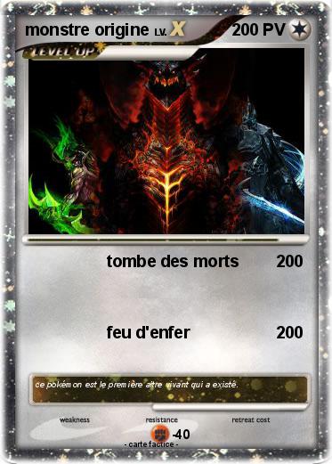 Pokemon monstre origine