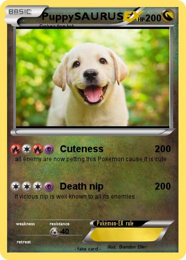 Pokemon PuppySAURUS