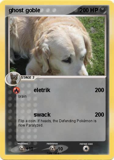 Pokemon ghost goble