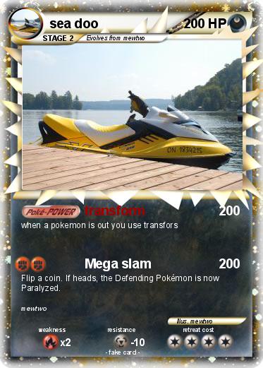 Pokemon sea doo
