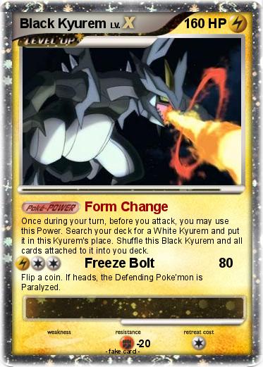 Pokemon Black Kyurem