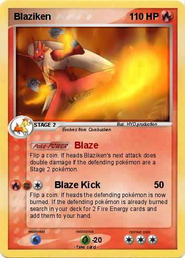 Pokemon Blaziken