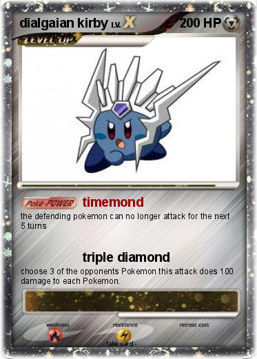 Pokemon dialgaian kirby