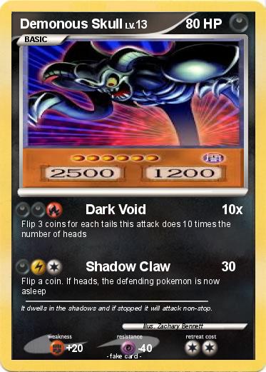 Pokemon Demonous Skull