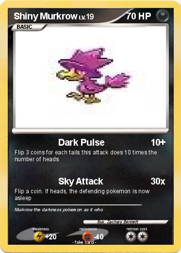 Pokemon Shiny Murkrow
