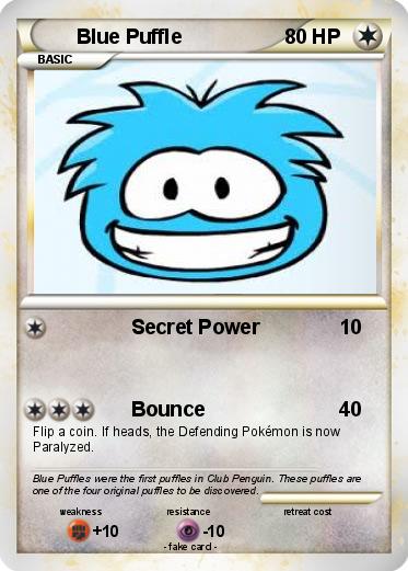 Pokemon Blue Puffle