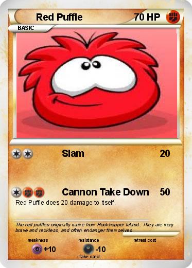 Pokemon Red Puffle