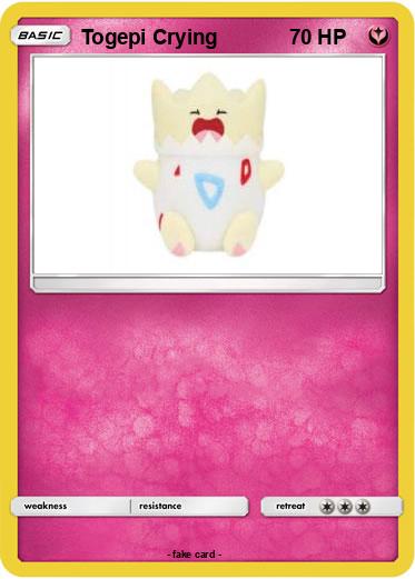 Pokemon Togepi Crying