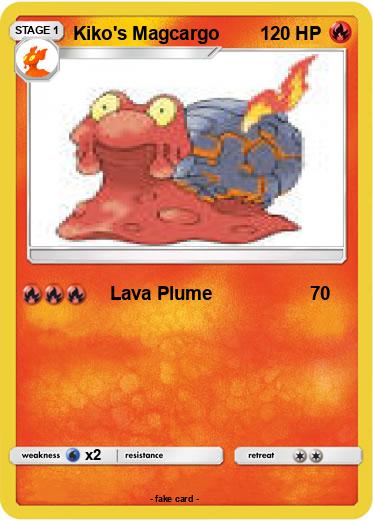 Pokemon Kiko's Magcargo