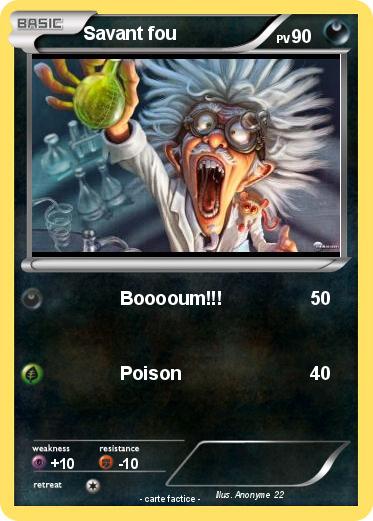 Pokemon Savant fou