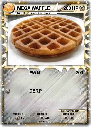 Pokemon MEGA WAFFLE
