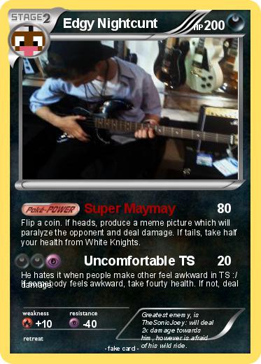 Pokemon Edgy Nightcunt