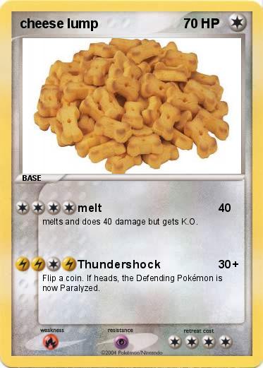 Pokemon cheese lump