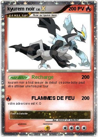 Pokemon kyurem noir