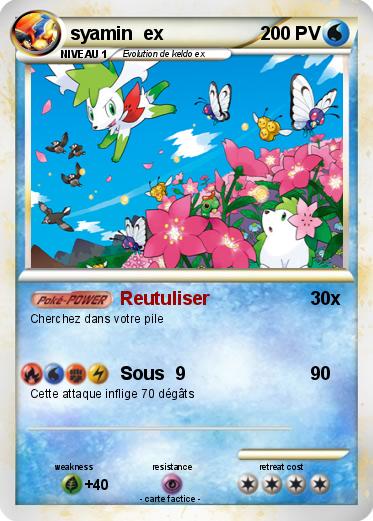 Pokemon syamin  ex