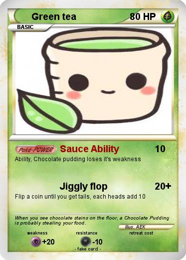 Pokemon Green tea