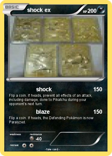 Pokemon shock ex