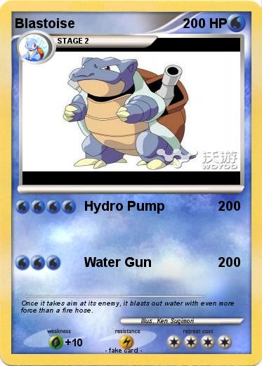 Pokemon Blastoise