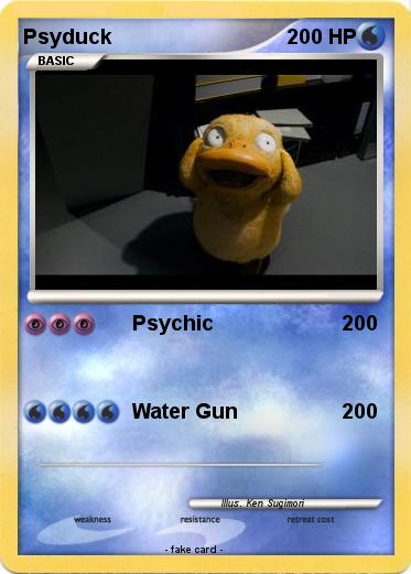 Pokemon Psyduck