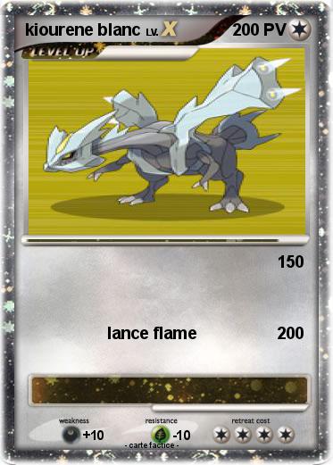Pokemon kiourene blanc