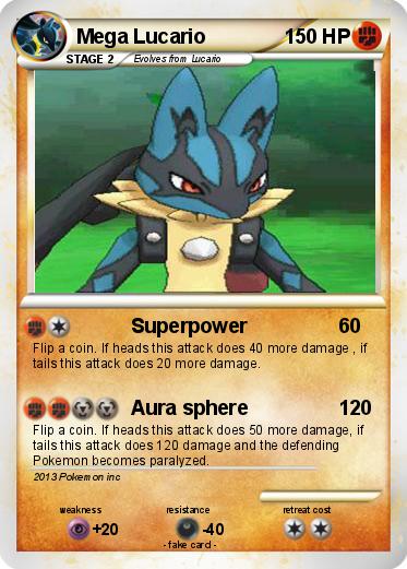 Pokemon Mega Lucario