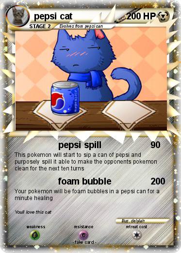Pokemon pepsi cat