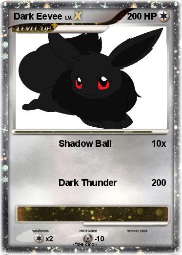 Pokemon Dark Eevee