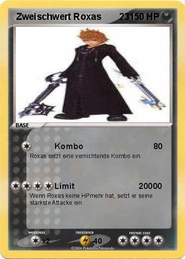 Pokemon  Zweischwert Roxas       23