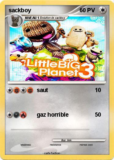 Pokemon sackboy