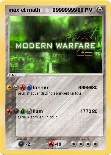 Pokemon max et math        99999999