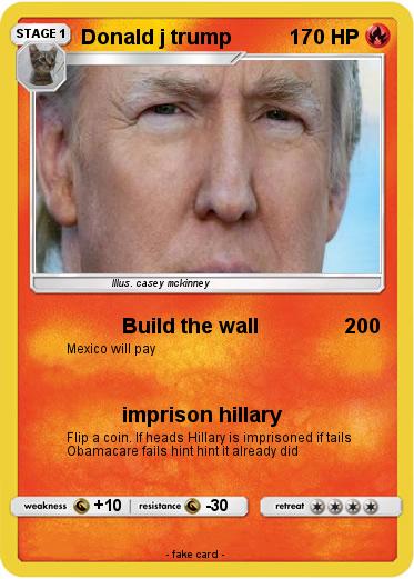 Pokemon Donald j trump