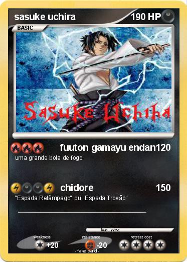 Pokemon sasuke uchira