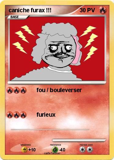 Pokemon caniche furax !!!