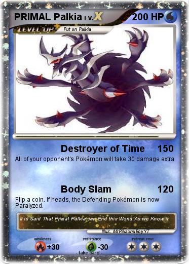 Pokemon PRIMAL Palkia
