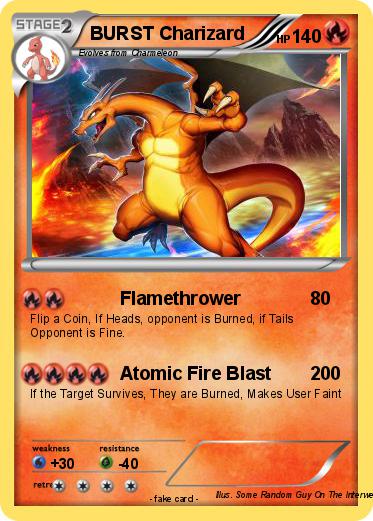 Pokemon BURST Charizard
