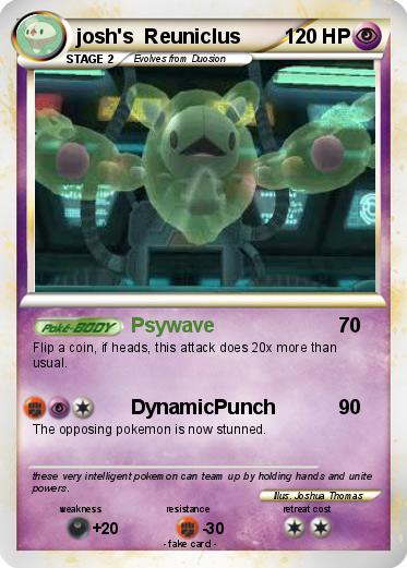Pokemon josh's  Reuniclus