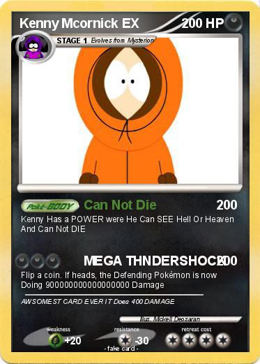 Pokemon Kenny Mcornick EX