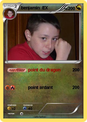 Pokemon benjamin  EX