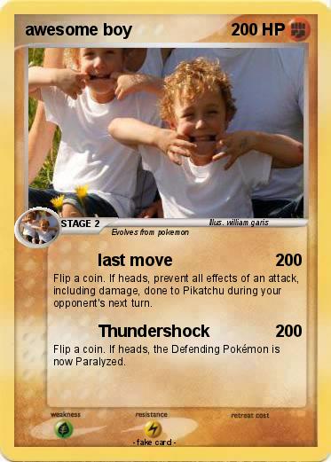 Pokemon awesome boy