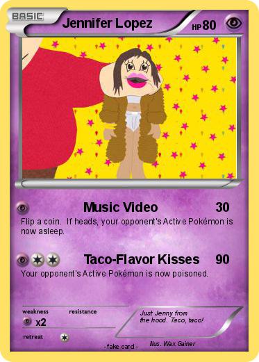 Pokemon Jennifer Lopez