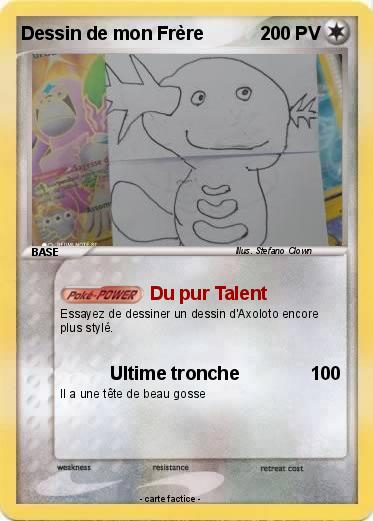 Pokemon Dessin de mon Frère