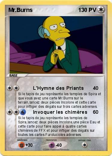 Pokemon Mr.Burns