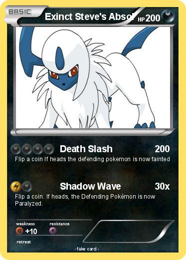 Pokemon Exinct Steve's Absol
